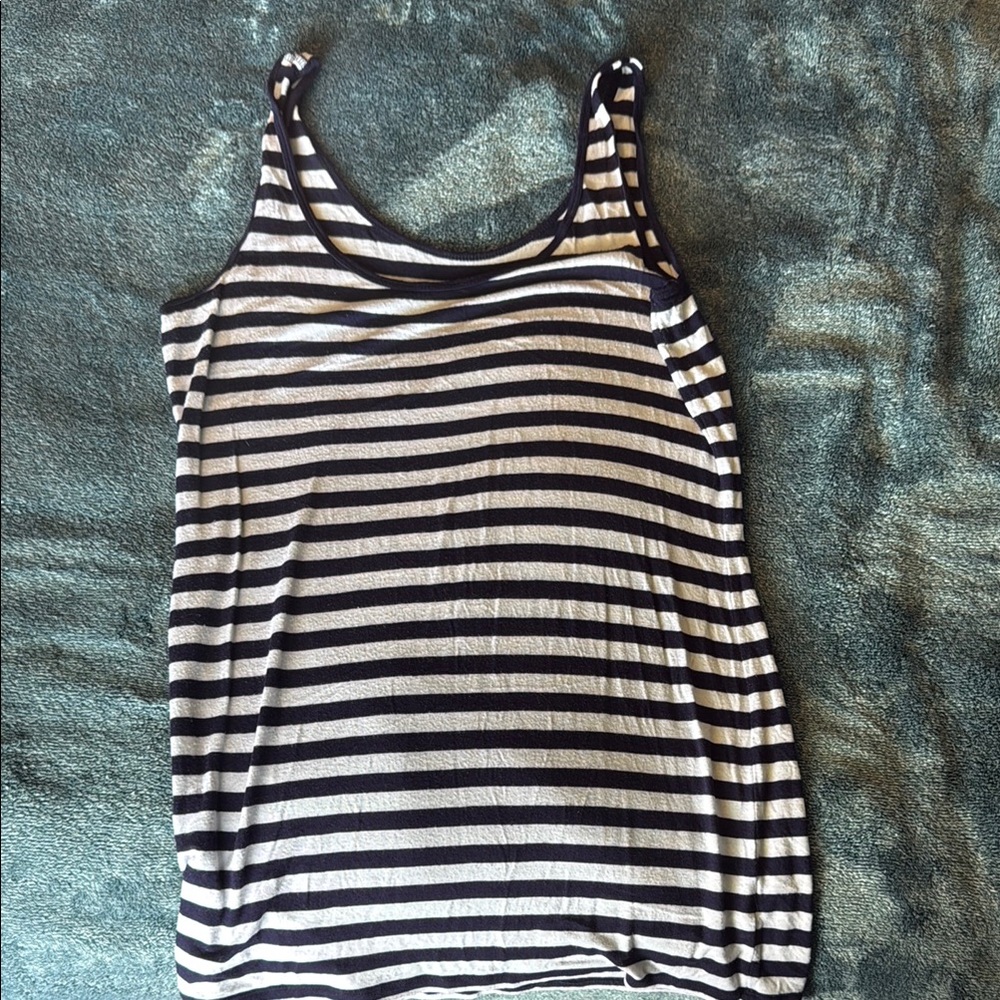Striped Sleeveless Top